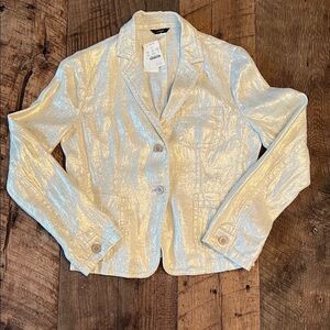J Crew linen blazer
